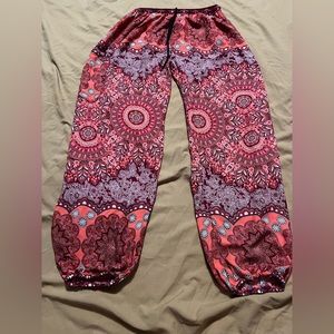 Hippie moment/Mandala parachute pants (Inseam 27)